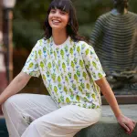 Jal Ki Raani Hand Block Printed T-shirt