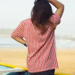 100% Cotton Hand Block Printed Boyfriend T-shirt